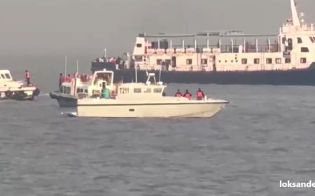 मुंबई में नाव दुर्घटना: नौसेना के जहाज की टक्कर से नाव में 13 लोगों की मौत